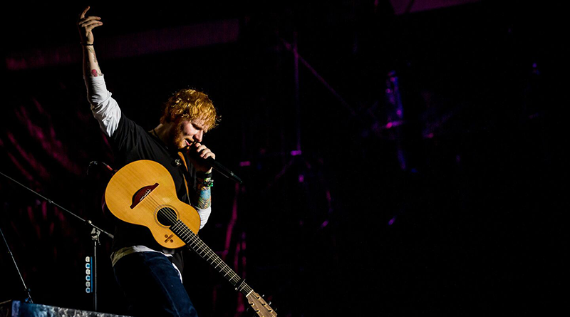 Ed Sheeran énekel a 2019-es Sziget Fesztiválon