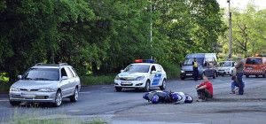 motoros baleset a Gödöllői úti elágazásnál-500
