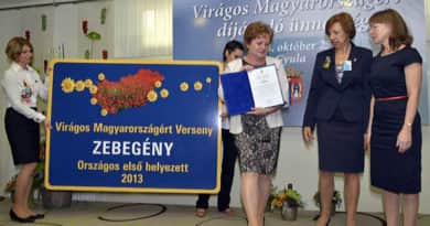 Virágos Pest megye: Zebegény képviseli az országot