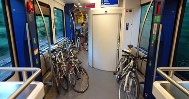 Kerékpárral a vonaton: a váci vonal is népszerű