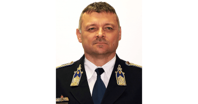 Révész Ákos József ezredes az új váci rendőrkapitány