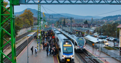 Vágányzári információ a 70 Budapest-Szob vasútvonalon