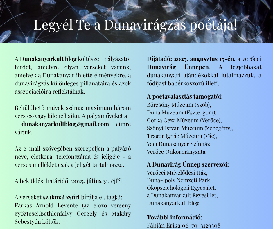 dunavirágzáspoétája